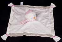 Gund Snowboo Pink Snowman Plush Lovey #88636